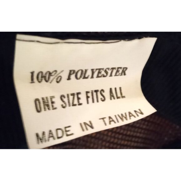 Harley-Davidson Black & Orange Logo Trucker Cap One Size Fits All Polyester Mesh - Picture 6 of 6